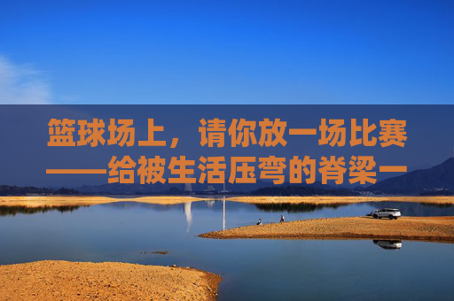 篮球场上，请你放一场比赛——给被生活压弯的脊梁一个回响，篮球场上，请你放一场比赛——给被生活压弯的脊梁一个回响