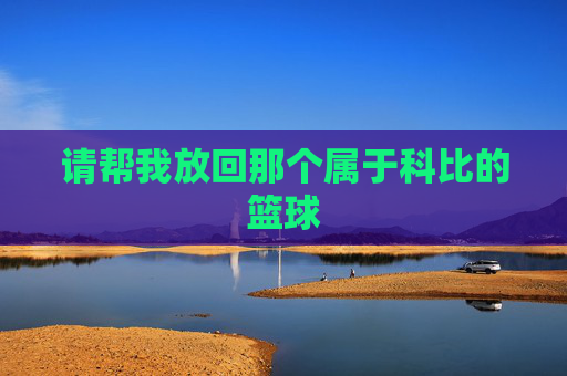 请帮我放回那个属于科比的篮球