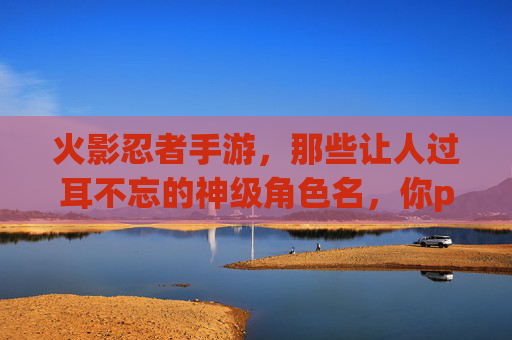 火影忍者手游,那些让人过耳不忘的神级角色名,你pick谁?