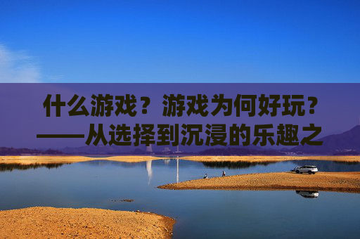 什么游戏?游戏为何好玩?——从选择到沉浸的乐趣之旅