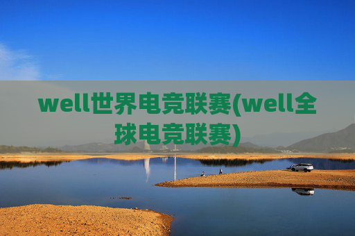 well世界电竞联赛(well全球电竞联赛)