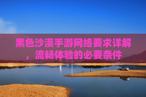 黑色沙漠手游网络要求详解,流畅体验的必要条件