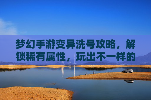 梦幻手游变异洗号攻略，解锁稀有属性，玩出不一样的梦幻！