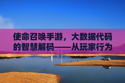 使命召唤手游,大数据代码的智慧解码——从玩家行为到竞技优化的技术革新