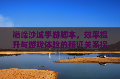 巅峰沙城手游脚本，效率提升与游戏体验的辩证关系探讨