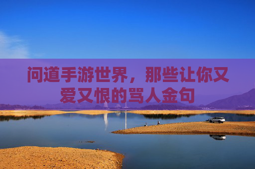 问道手游世界,那些让你又爱又恨的骂人金句
