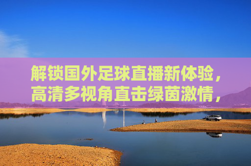 解锁国外足球直播新体验,高清多视角直击绿茵激情,畅享全球顶级赛事盛宴,解锁国外足球直播新体验,高清多视角直击绿茵激情,畅享全球顶级赛事盛宴