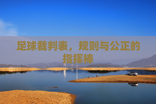 足球裁判表,规则与公正的指挥棒