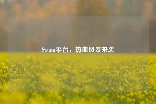 Steam平台，热血风暴来袭