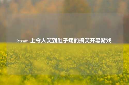 Steam 上令人笑到肚子疼的搞笑开黑游戏