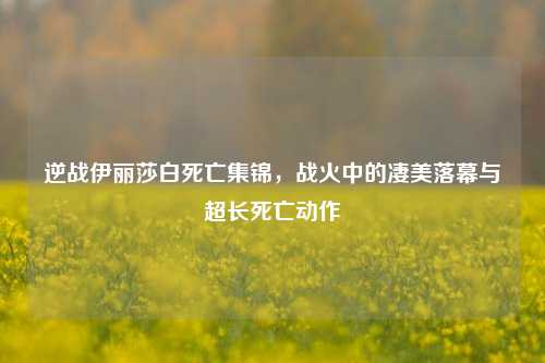 逆战伊丽莎白死亡集锦,战火中的凄美落幕与超长死亡动作