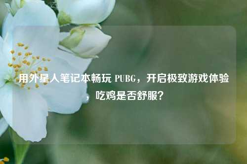 用外星人笔记本畅玩 PUBG,开启极致游戏体验,吃鸡是否舒服?