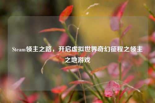 Steam领主之路，开启虚拟世界奇幻征程之领主之地游戏