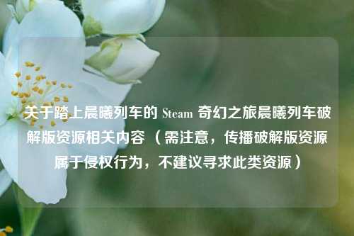 关于踏上晨曦列车的 Steam 奇幻之旅晨曦列车破解版资源相关内容 （需注意，传播破解版资源属于侵权行为，不建议寻求此类资源）