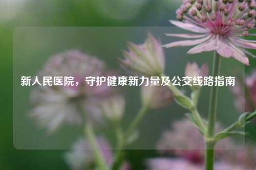 新人民医院,守护健康新力量及公交线路指南